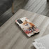 Christmas Fox in a Wreath of Red Berries - Impact Resistant Phone Case